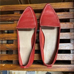 Aldo Red Loafers. Size 8.